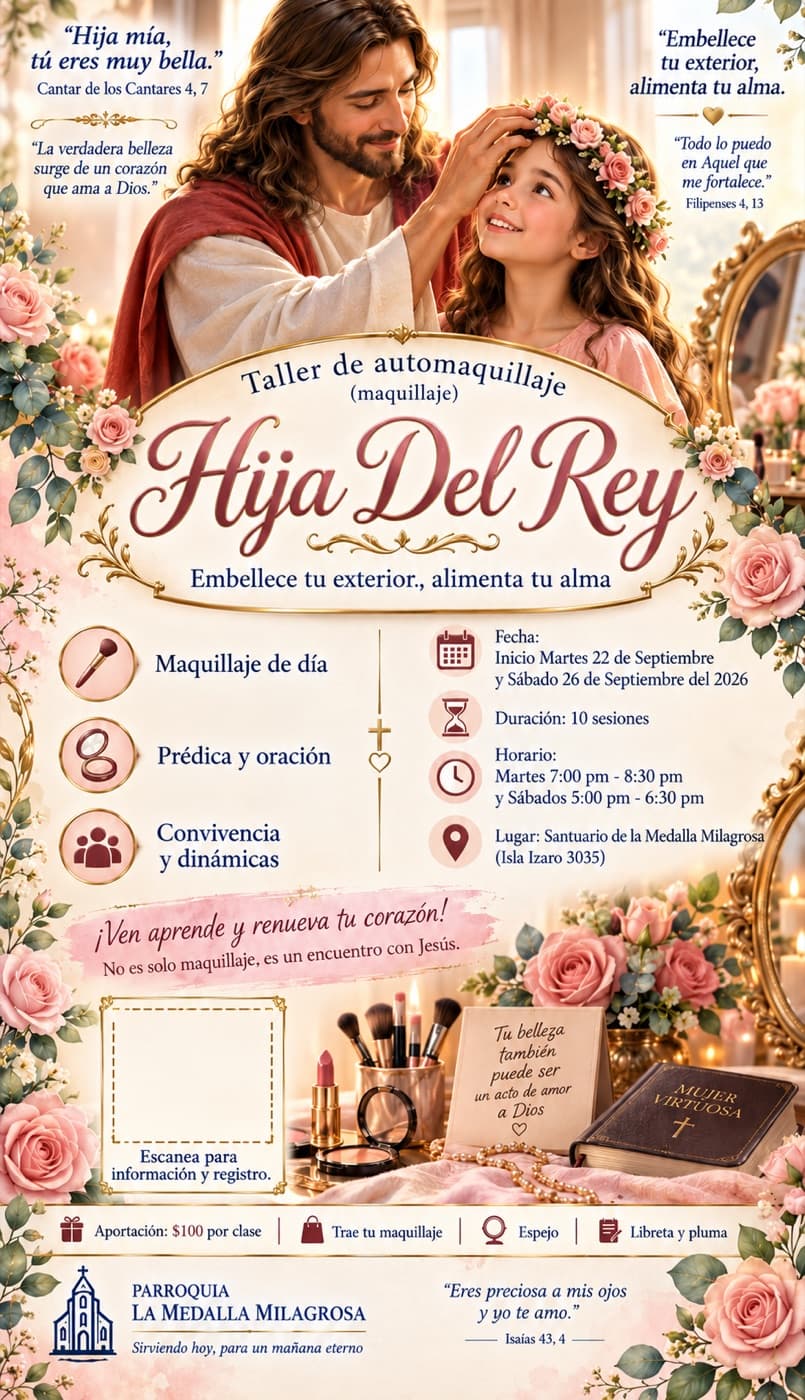Hija del Rey — Taller de automaquillaje