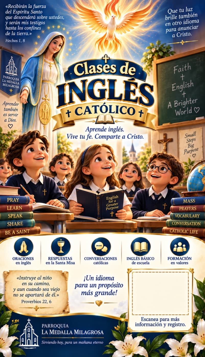 Clases de Inglés Católico